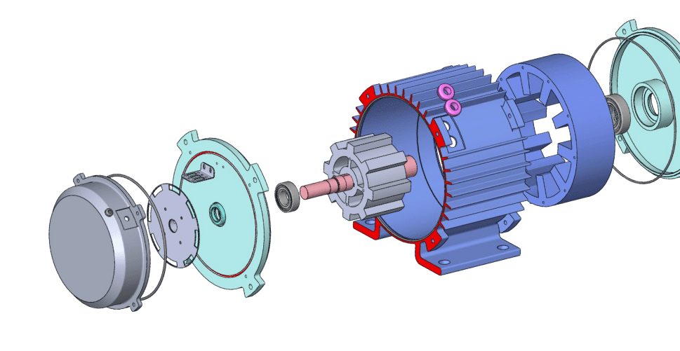 Motor Exploded View